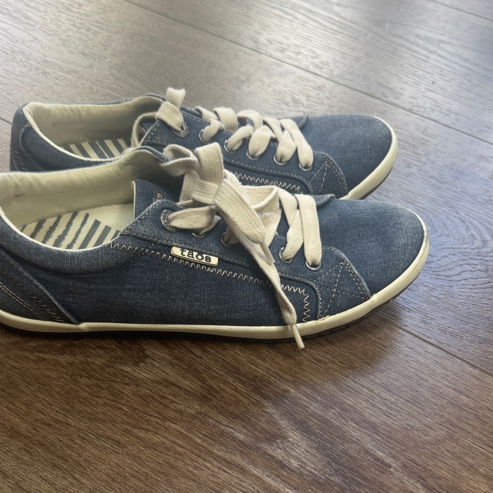 Taos Denim Casual Sneakers size 8 - Picture 5 of 9